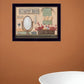 Country Bath 10 Black Framed Print Bathroom Wall Art