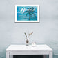 Take Me There 2 White Framed Print Wall Art
