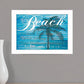 Take Me There 2 White Framed Print Wall Art