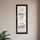 Be Grateful Black Framed Print Wall Art