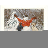 Buddies 1 White Framed Print Wall Art