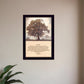Living Life Black Framed Print Wall Art