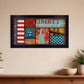 Liberty Black Framed Print Wall Art