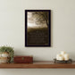 Life is Black Framed Print Wall Art