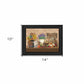 Antique Kitchen Black Framed Print Kitchen Wall Art