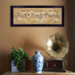Faith*Family*Friends Black Framed Print Wall Art