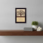 Life Is 1 Black Framed Print Wall Art