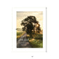 Dont Look Back 2 White Framed Print Wall Art