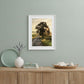 Dont Look Back 2 White Framed Print Wall Art