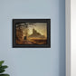 Sunday Morning 1 Black Framed Print Wall Art