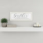 Expert Advice 1 White Framed Print Wall Art
