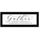 Expert Advice 2 Black Framed Print Wall Art