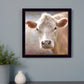 Up Close on the Farm Black Framed Print Wall Art