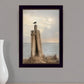 Birds Eye View 1 Black Framed Print Wall Art