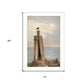 Birds Eye View 2 White Framed Print Wall Art