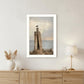Birds Eye View 2 White Framed Print Wall Art