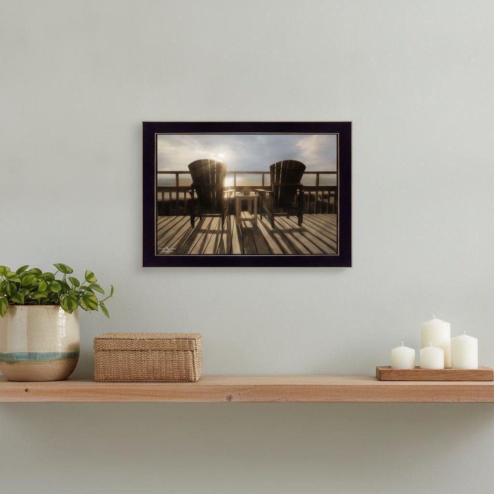 Front Row Seats 2 Black Framed Print Wall Art