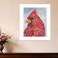 The Messenger 2 White Framed Print Wall Art