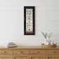 Bath Rules 6 Black Framed Print Bathroom Wall Art