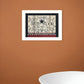 Bathroom 7 White Framed Print Bathroom Wall Art