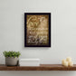 Live Simply 1 Black Framed Print Wall Art