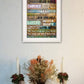 Today Is 1 White Framed Print Wall Art
