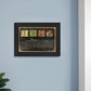 In Our Home 1 Black Framed Print Wall Art