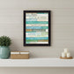 Live in the Present 1 Black Framed Print Wall Art