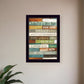 Today is a New Day 1 Black Framed Print Wall Art