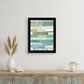 Ocean Rules 1 Black Framed Print Wall Art