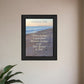 Character 1 Black Framed Print Wall Art