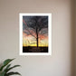 Passion 2 White Framed Print Wall Art