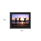 Teamwork Black Framed Print Wall Art