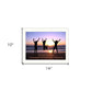 Teamwork White Framed Print Wall Art