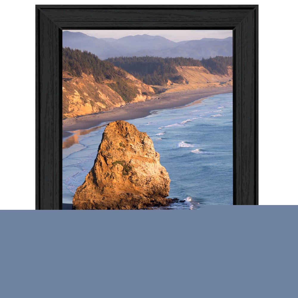 Strength 1 Black Framed Print Wall Art