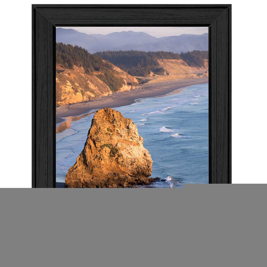Strength 1 Black Framed Print Wall Art
