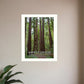 American Strength 2 White Framed Print Wall Art