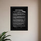 In the Classroom Black Framed Print Wall Art