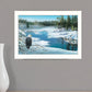 The Lookout 2 White Framed Print Wall Art