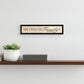 Home Is? 1 Black Framed Print Wall Art