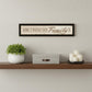 Home Is? 2 Black Framed Print Wall Art