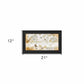 Faith Sees Black Framed Print Wall Art