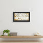 Faith Sees Black Framed Print Wall Art