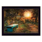 Show Me the Path 2 Black Framed Print Wall Art