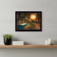 Show Me the Path 2 Black Framed Print Wall Art