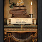 Learn from Yesterday Black Framed Print Wall Art