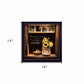God Opens Windows Black Framed Print Wall Art