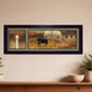 God Bless Our Farm Black Framed Print Wall Art
