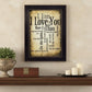 I Love You 1 Black Framed Print Wall Art