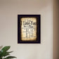 I Love You 1 Black Framed Print Wall Art